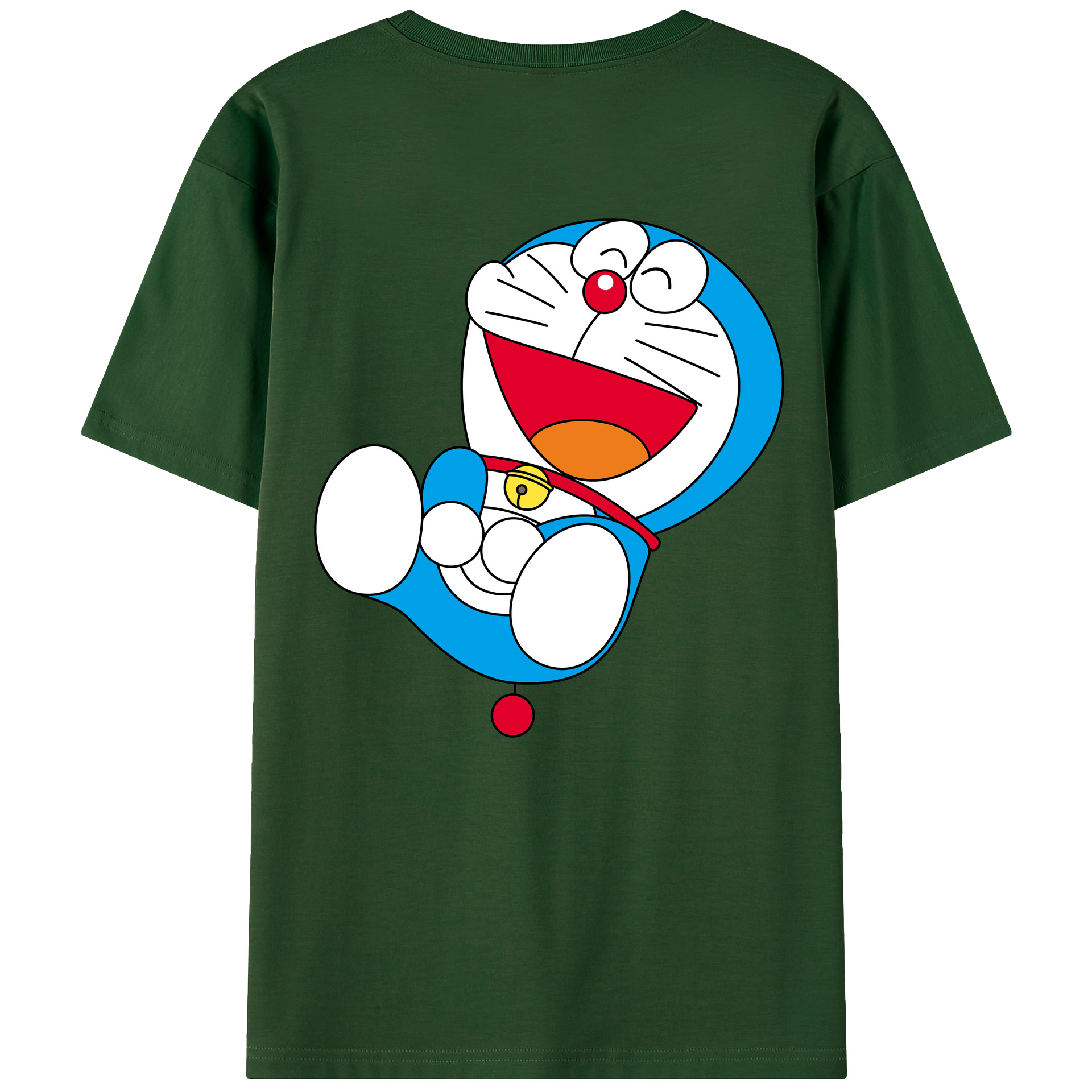（画像用） ドラえもん Doraemon 綿100％半袖Tシャツ（背面プリント）